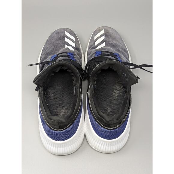 Adidas Men\'s Bounce Damian Lillard 3 Black Blue Basketball Shoes Size 11.5 main image 9